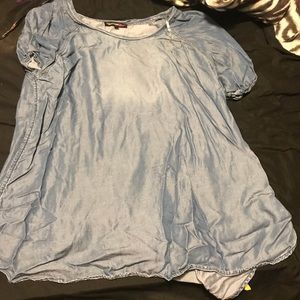 Jean fabric shirt